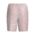 thumbnail image 7 of Daiia Rose Gold Abstract Spots 1 Mens Woven Stretch Pajama Short,Short Pajama Pants-XX-Large, 7 of 7