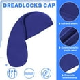 thumbnail image 4 of 4 Pieces Unisex Jumbo Dreadlock Cap Long Hair Dreads Head Wrap Sleeping Cap Hair Accessories Sleep Bonnet for Men Women, 4 of 7