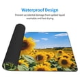 thumbnail image 3 of Rateoe Sky Golden Sunflower Field B Print Mouse Pad - Extended Large Gaming Mousepad,Non-Slip Stitched Edge,16x29.5 Inch, 3 of 8