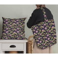 thumbnail image 4 of Soimoi Polyester Fleece Purple Fabric By the Yard - 56 Inch Wide - Lotus Floral Print Fabric - Exotic and Spiritual Designs for Fashion and Home Printed Fabric, 4 of 6