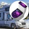 thumbnail image 6 of Yuyamidu Purple Rose Toilet Dust Cover Set of 2 Butterfly Toilet Tank Lid Cover with Elastic Edges Fits Most Round Elongated and Oblong Lids Soft Toilet Seat and Tank Lid Covers, 6 of 7