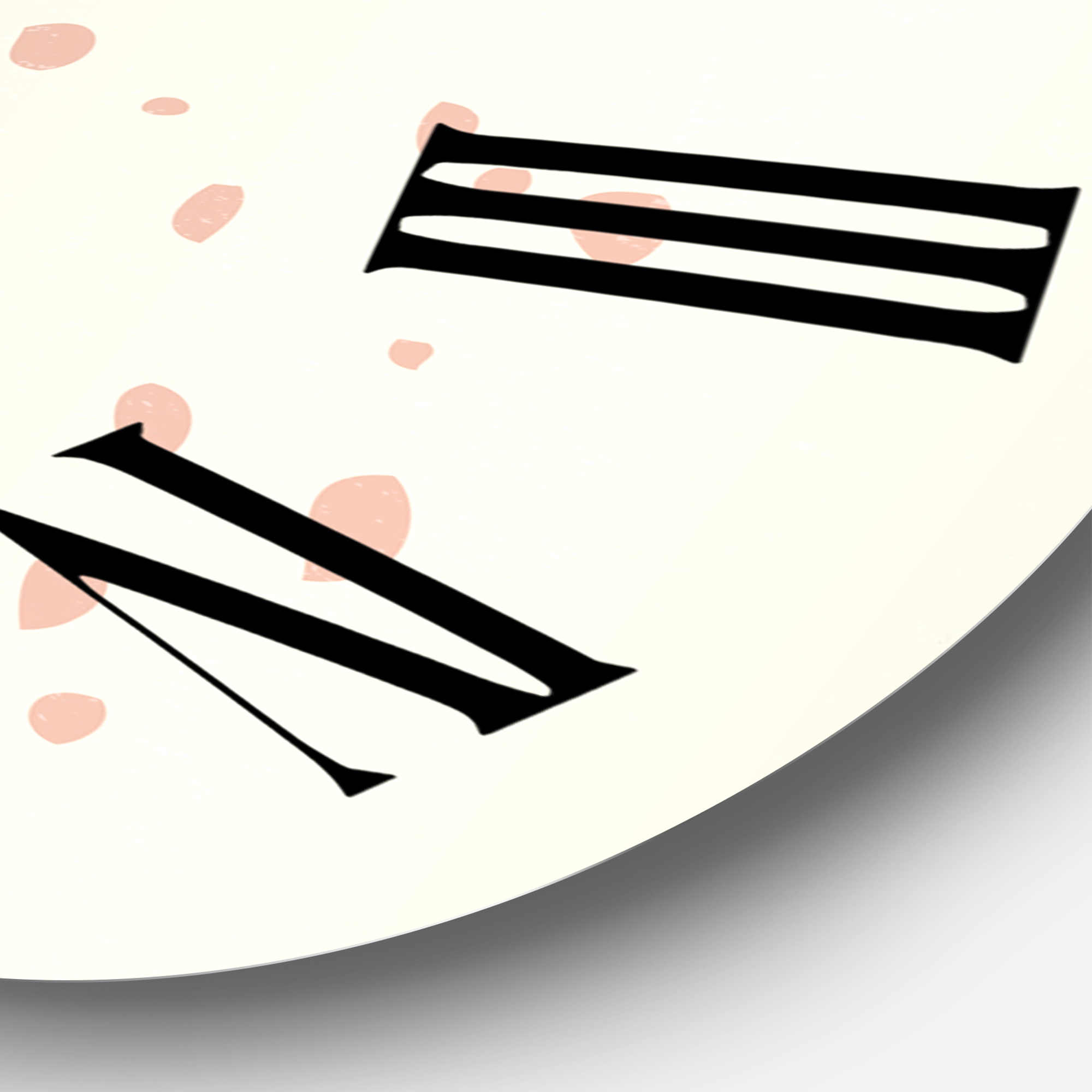 Designart 1 in Modern,Contemporary Wall Clock
