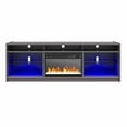 thumbnail image 3 of Pemberly Row Fireplace TV Stand - TVs up to 75" in Graphite Gray, 3 of 11