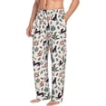 thumbnail image 2 of Xecao Black Cat And Snake Men's Straight Lounge Pajama Pants: The Ultimate in Comfortable Sleepwear, 2 of 9