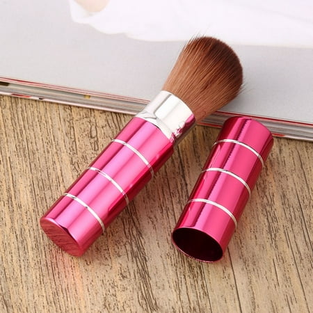 Retractable Face Brush - Professional Retractable Soft Face Cheek Powder Foundation Blush Brush Makeup Cosmetic Beauty Brushes Tools