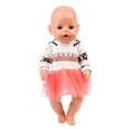 thumbnail image 5 of Vestido para muñeca americana de 18 pulgadas, accesorio de hilo HUOGUO, juguete para niña, 5 of 5