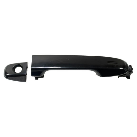 TRQ Front Exterior Outside Black Door Handle Driver or Passenger Side for Camry DHA49229