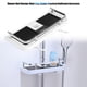 thumbnail image 2 of Estante de baño ajustable, soporte de almacenamiento, barra de ducha, organizador de drenaje de Gel de champú montado, 2 of 8