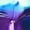 Blue, variant on Womens Alien Outer Space Outfits Turtleneck Long Sleeve Jumpsuits Club Party Rave Outfits Shiny Silver S
