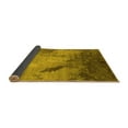 thumbnail image 2 of Ahgly Company Indoor Square Oriental Yellow Industrial Area Rugs, 3' Square, 2 of 4