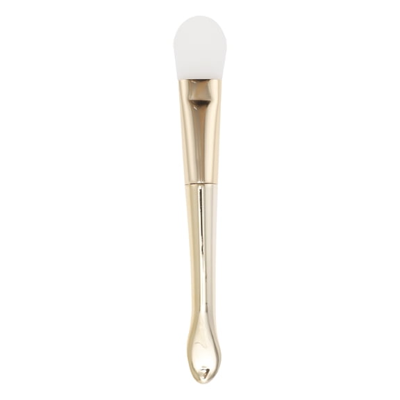 Unique Bargains Multifunctional Facial Mask Brush 5.51" Length 1 Pc Gold Tone