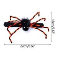 thumbnail image 3 of Halloween Spider Clapper Ring - Fun & Easy Halloween Accessory for Klds & Adults, Unique Party Bracelet or Hair Decoration, Spooky Holiday Decor to Stand Out at Halloween Parties, 3 of 5