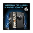 thumbnail image 2 of Sentry Safe Fire-Safe with Combination Access, 2 cu ft, 18.6w x 19.3d x 23.8h, Black, 2 of 4