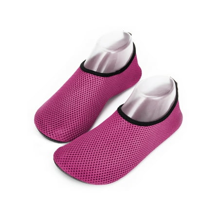 

LELINTA Summer Mesh Water Sports Barefoot Shoes Unisex Beach Yoga Diving Aqua Water Socks Non Slip Surfing Swimming Quick-drying Pool Beach Shoes+Free Gift