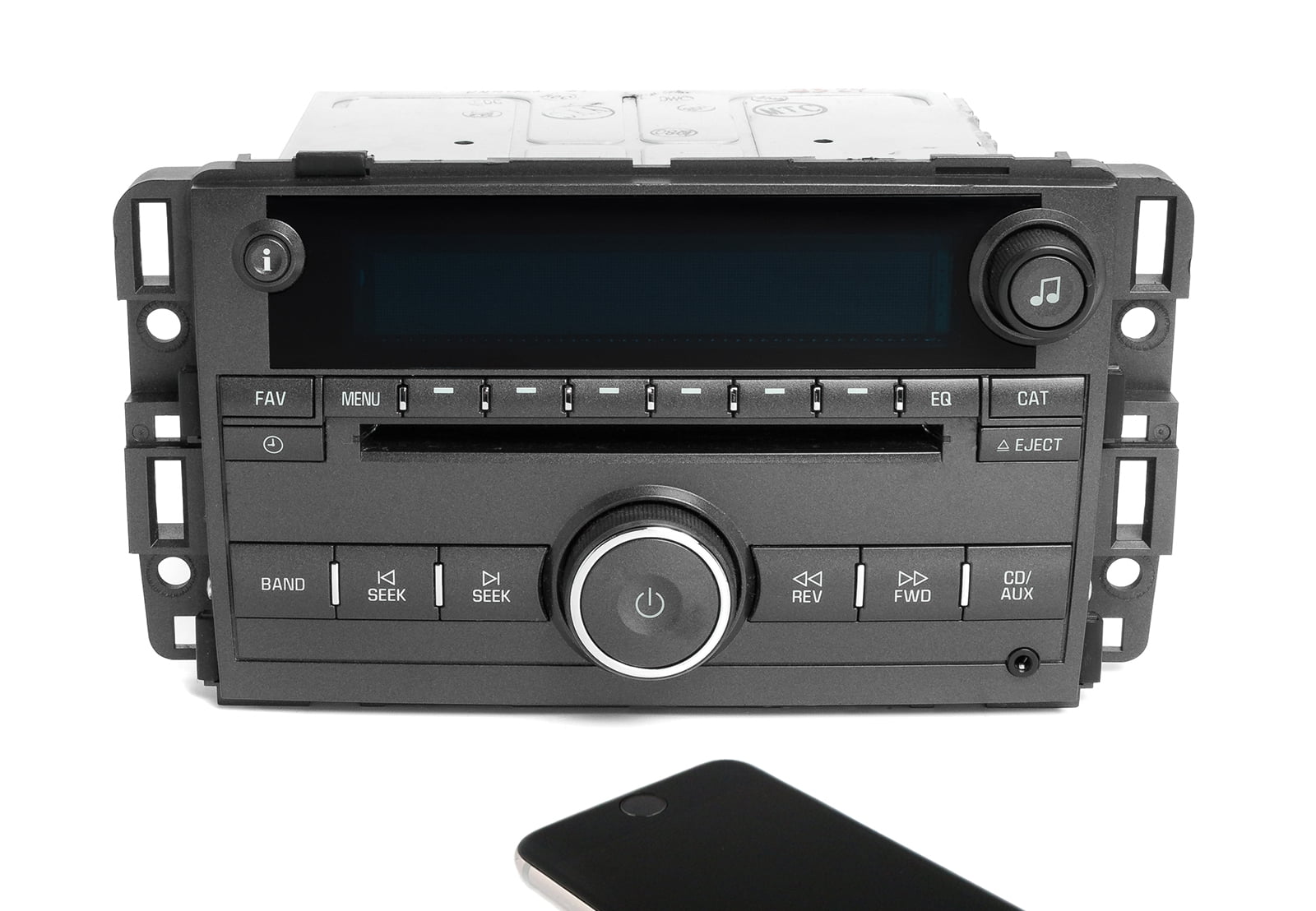 Restored 2008 Buick Lucerne AM FM CD Player Radio Aux Input \u0026 Bluetooth Upgrade 25867311 (Refurbished)