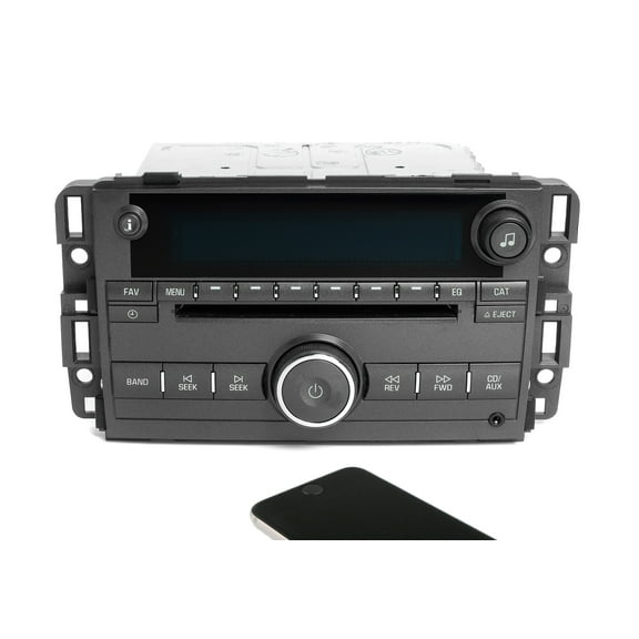 Restored 2008 Buick Lucerne AM FM CD Player Radio Aux Input & Bluetooth Upgrade 25867311 (Refurbished)