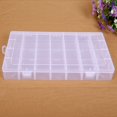 thumbnail image 6 of Transparent Hardware Tool Storage Box Large Capacity Plastic Container with 28 Grids, Jewelry and Earring Organizer for Home, 6 of 8