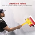 thumbnail image 4 of Skimming Skimming Blade Set Stainless Steel Drywall Smoothing Spatula with Extension Handles for Ceiling Wall, 4 of 7