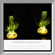 thumbnail image 5 of EeaseMX Lámpara solar para césped, lámpara decorativa de cactus para el suelo, luz para paisajismo exterior, 5 of 7