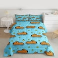 thumbnail image 2 of Castle Fairy Cute Capybara Full Size Comforter Sets for Boys Girls,Blue Brown Bedding Sets, 2 of 8