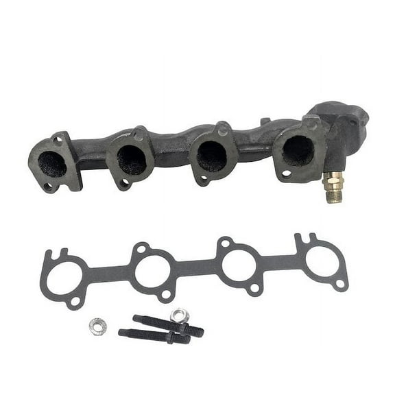 Left Driver Side Exhaust Manifold with Gasket - Compatible with 1999 - 2003 Ford F-150 4.6L V8 2000 2001 2002