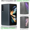 thumbnail image 2 of Funda KeziHome de piel auténtica tipo cartera para Galaxy Z Fold 4 5G, 2 of 7
