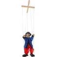 thumbnail image 2 of 2pcs Pirate Marionette Puppet String Wood Pirate String Marionette Puppet Show Toy Interactive Pirate Toy-SHUNJING, 2 of 3