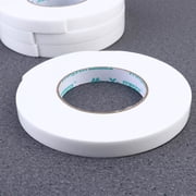 LABSERRON 8 Rolls Two Sided Tape Multifunctional Double Sided Adhesive White PE for Window Door Furniture