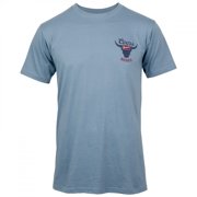 Coors Banquet Rodeo Logo Distressed Front and Back Dusty Blue T-Shirt-XLarge