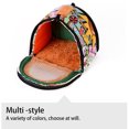 thumbnail image 3 of Pet Carrier Outdoor Shopping Sponge Animal Carrying Shopping Winter Warm Bag Plush Warm Cold Weather Shoulder Pack with Window Adjustable Strap Type 2, 3 of 9