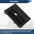 thumbnail image 6 of Unique Bargains Automatic Floor Shift Indicator Bezel for Jeep Wrangler TJ 1997-2006 No.06130553 Automatic Transmission Gear Shift Indicator Bezel Auto Floor Shifter Trim Console, 6 of 7