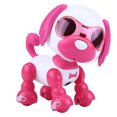 thumbnail image 2 of Robot perro mascota juguete inteligente niños interactivo caminar sonido cachorro LED regalo educativo (rosa roja), 2 of 10
