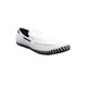 thumbnail image 1 of Zapato Hombre Blackman Casual Estilo Náutico Pull-On Blanco Suela Yute Talla 26, 1 of 5