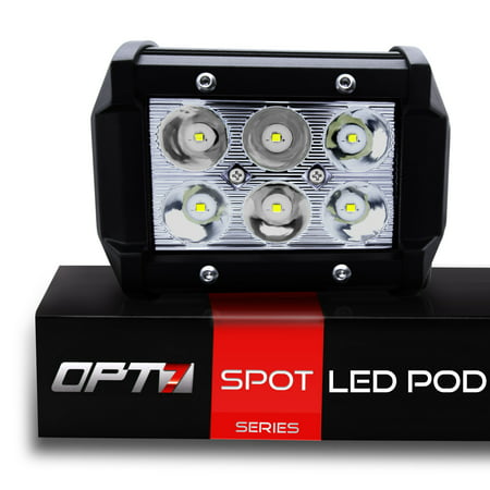 OPT7 18w CREE Dually Off Road LED Spot Lights [2 Pack] 4