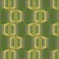 thumbnail image 1 of Ahgly Tapis d'Intérieur Lavable en Machine Carré Vert Fougère Transitionnel, 4 Pieds Carré, 1 of 7