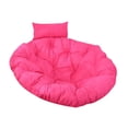 thumbnail image 1 of Cojín para silla colgante, cojín redondo suave para suelo, cojín para asiento, silla tipo huevo Rosa roja, 1 of 9
