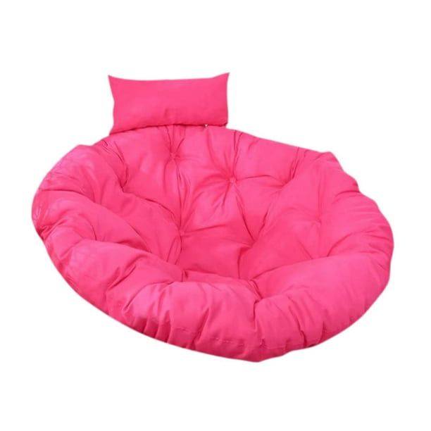 Cojín colgante para silla, redondo, para sala de estar y patio Rosa roja
