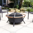 thumbnail image 2 of Crosley Yuma Copper Ring Patio Fire Pit in Black, 2 of 8