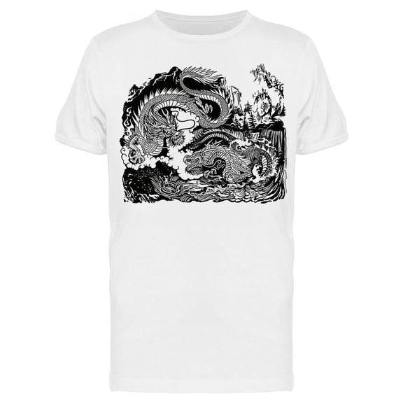 Fighting Dragons Tee Men's -Image by Shutterstock