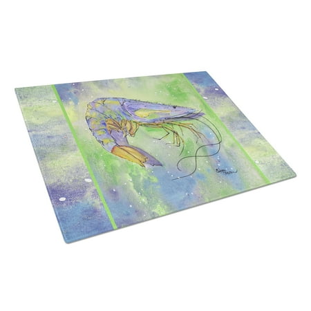 

Caroline s Treasures Shrimp Glass Cutting Board Large
