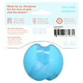 thumbnail image 6 of West Paw Zogoflex Jive Small 2.5" Dog Toy Aqua, 6 of 7