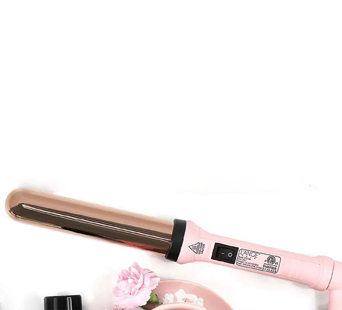 Curling Iron Blush 32mm Tourmaline Titanium Ceramic Infused Curling Iron Salon Quality Styling Professional Tools Soft Shiny Frizz Free Long Lasting Curls in Nepal at NPR 0 Rating 5