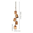 thumbnail image 2 of WASHWEPE Cow Bell Door Hanging Rustic Colors for Holiday Events 5Pcs 10.2*3.3*2.8in, 2 of 6