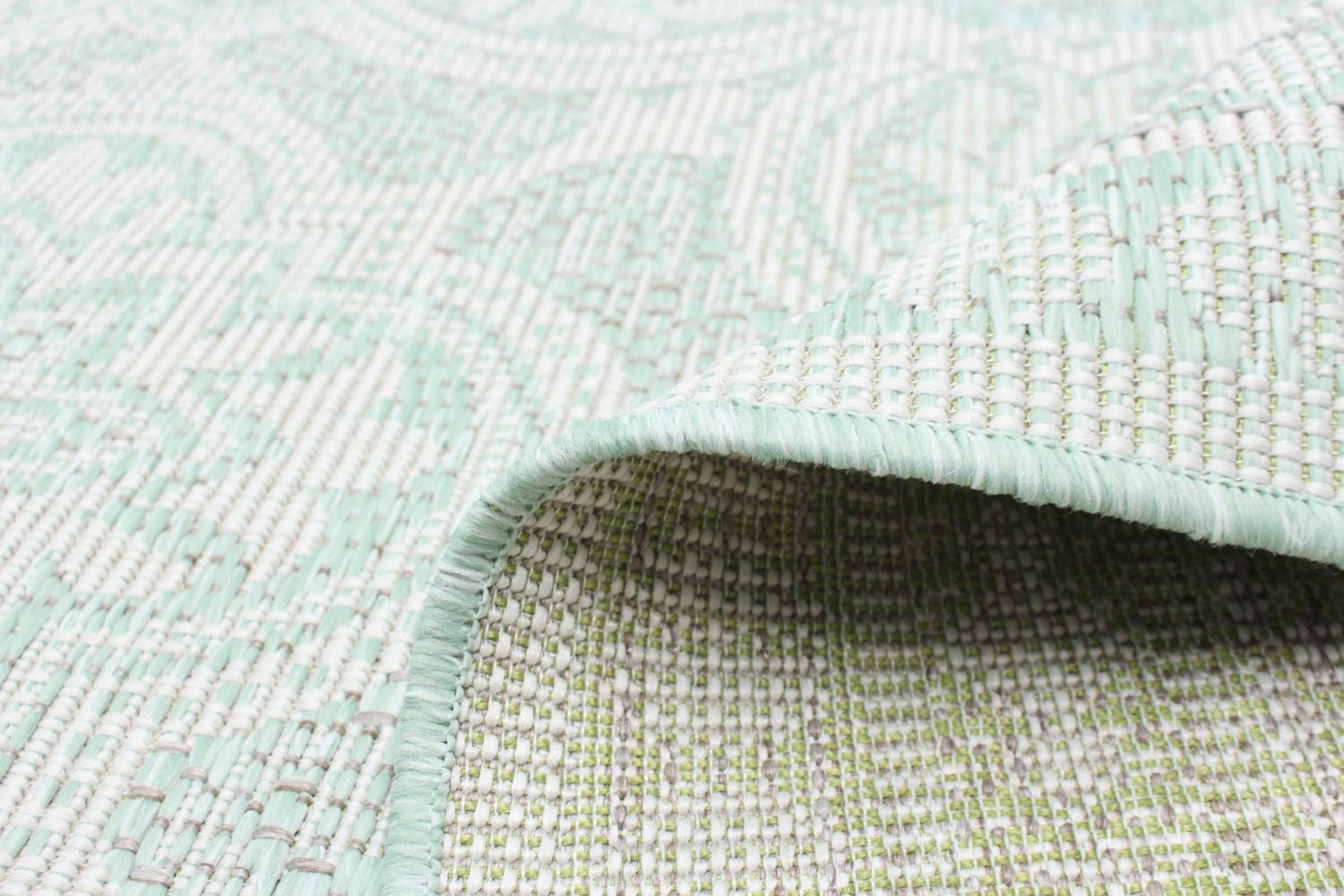 ECARPET Outdoor Area Rug for Patio, Deck, Backyard, Camping, Water Proof Carpet, Veranda Traditional Collection