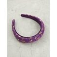 thumbnail image 2 of Way to Celebrate Halloween Headband, Purple, 1 Piece, 2 of 3