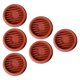 thumbnail image 1 of 6 piezas de platillos para plantas, bandejas de goteo para macetas, bandejas para alféizar de ventana, para macetas de interior y exterior. Rojo, 1 of 8