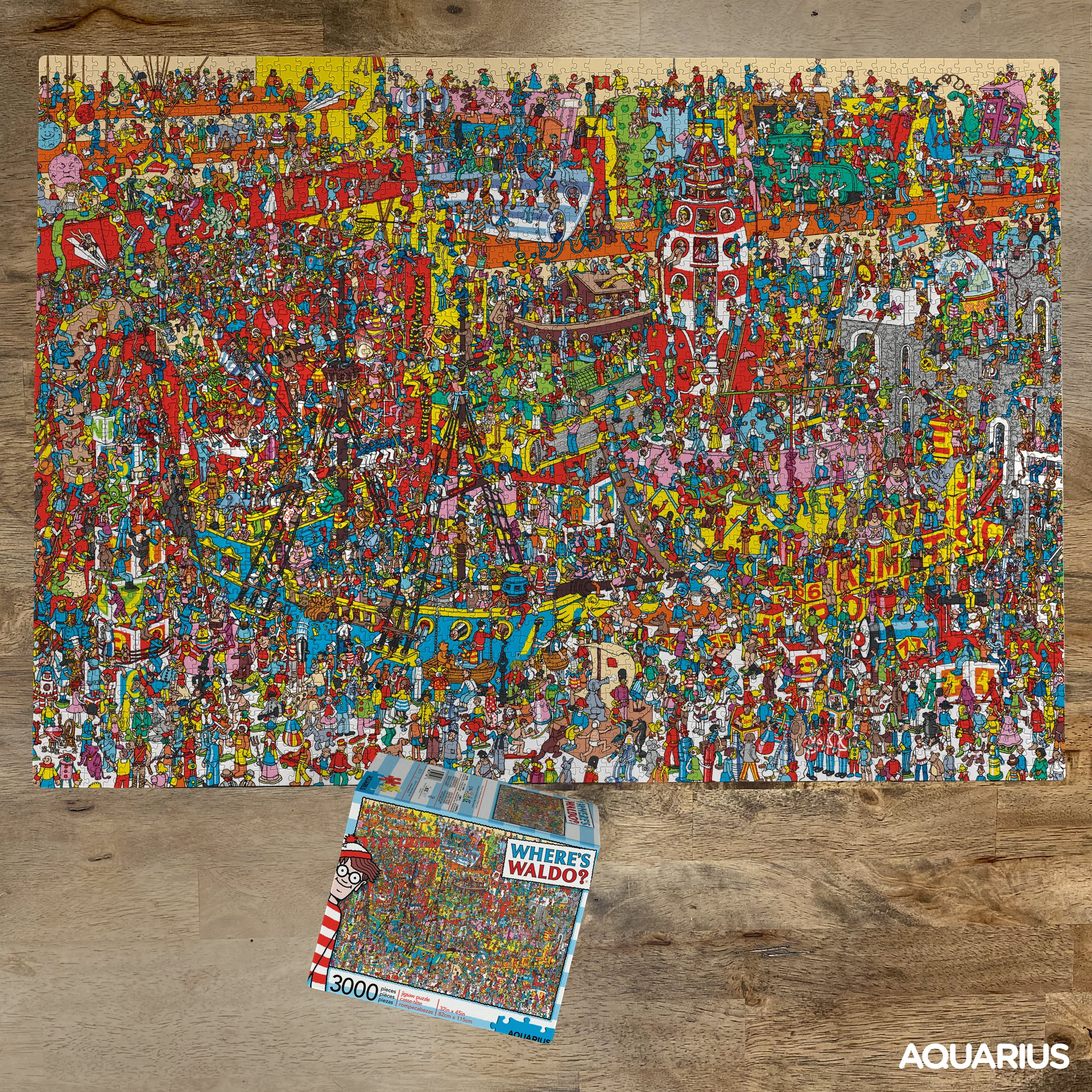 Where's Waldo 3000 Piece Jigsaw Puzzle