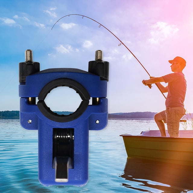 Soporte de caña r portátil, estante para barco, accesorio Azul shamjiam Porta barco de pesca