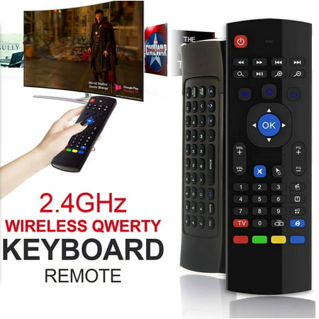 Mini Portable Air Mouse & Wireless Remote Control MX3 2.4G Keyboard For Android BOX Smart TV (Best Ir Remote App)
