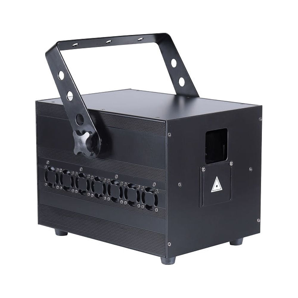 Professional Stage Light Beam DJ Lighting Laser Projector SD ILDA 10W RGB Full Color Laser  Light 1pcs